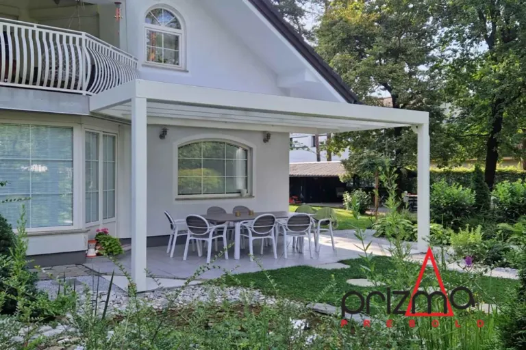 bioklimatska pergola terasa Slovenija