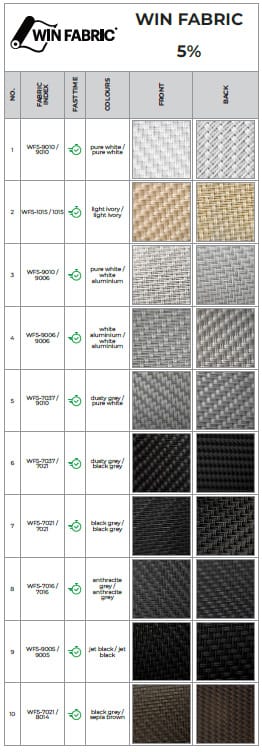 WIN FABRIC 5%